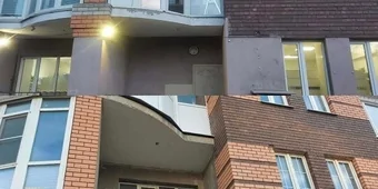 Установка балкона KBE-70