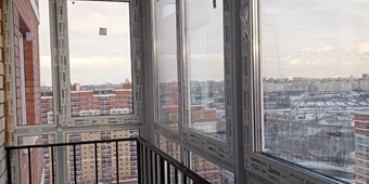 Установка балкона ПВХ KBE 70/expert, MAKO